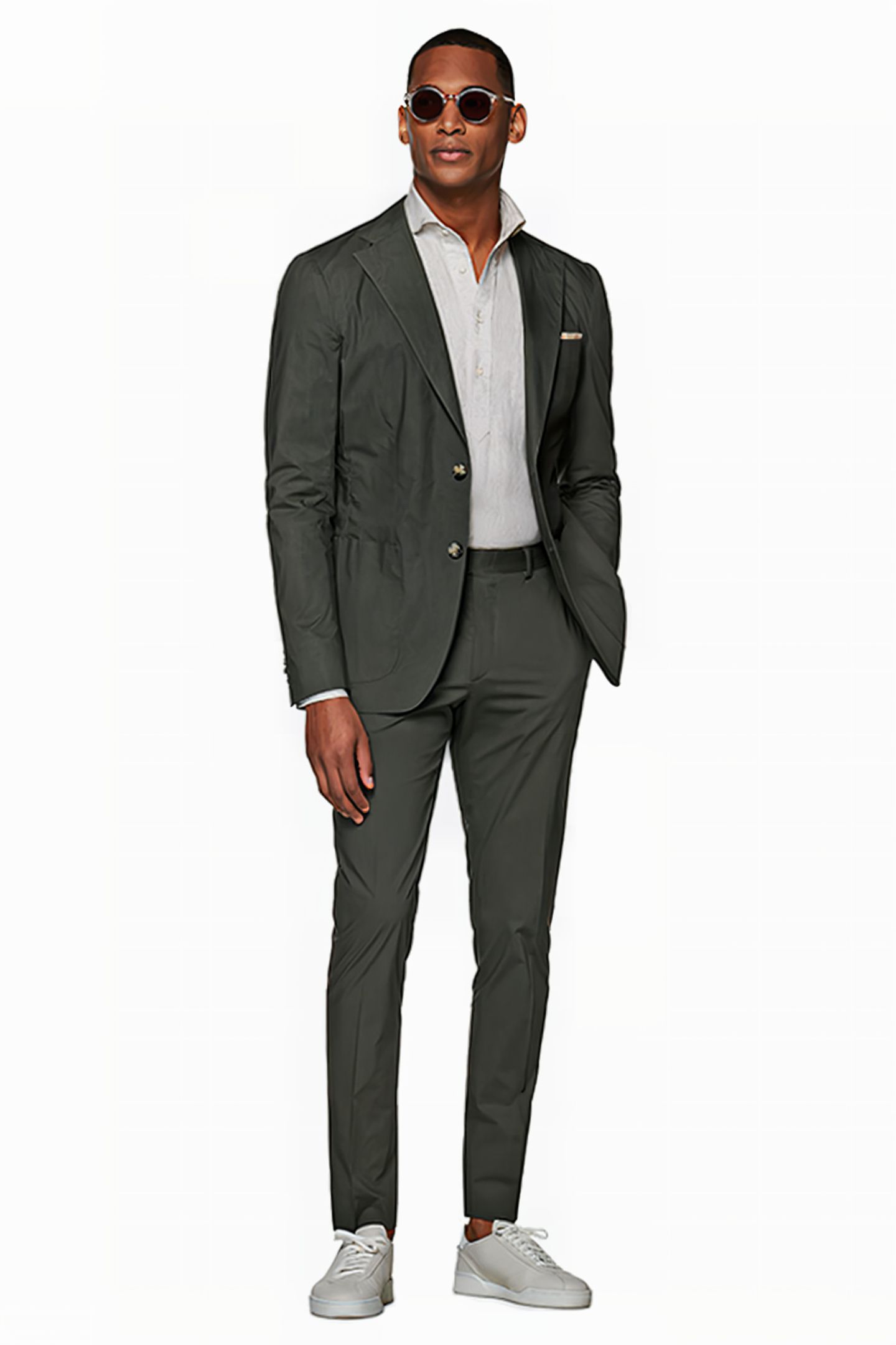 MID GREEN SOHO TROUSERS 4