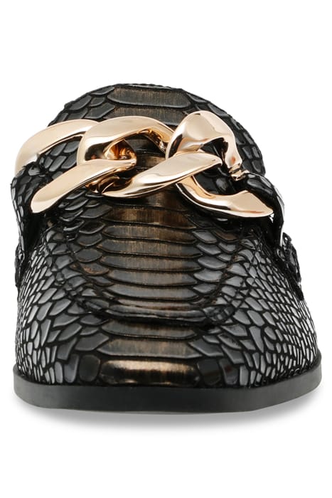 CALLY MULE BLK/BRONZE 5