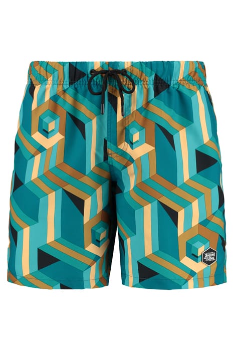 MEN SWIMSHORT MR JUNE STOCKHOLM DEEP LAGOON BLUE 1