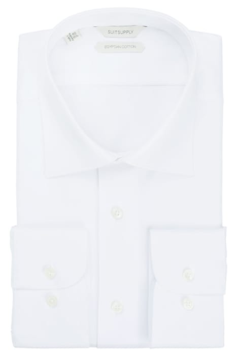 White Slim Fit Shirt 1