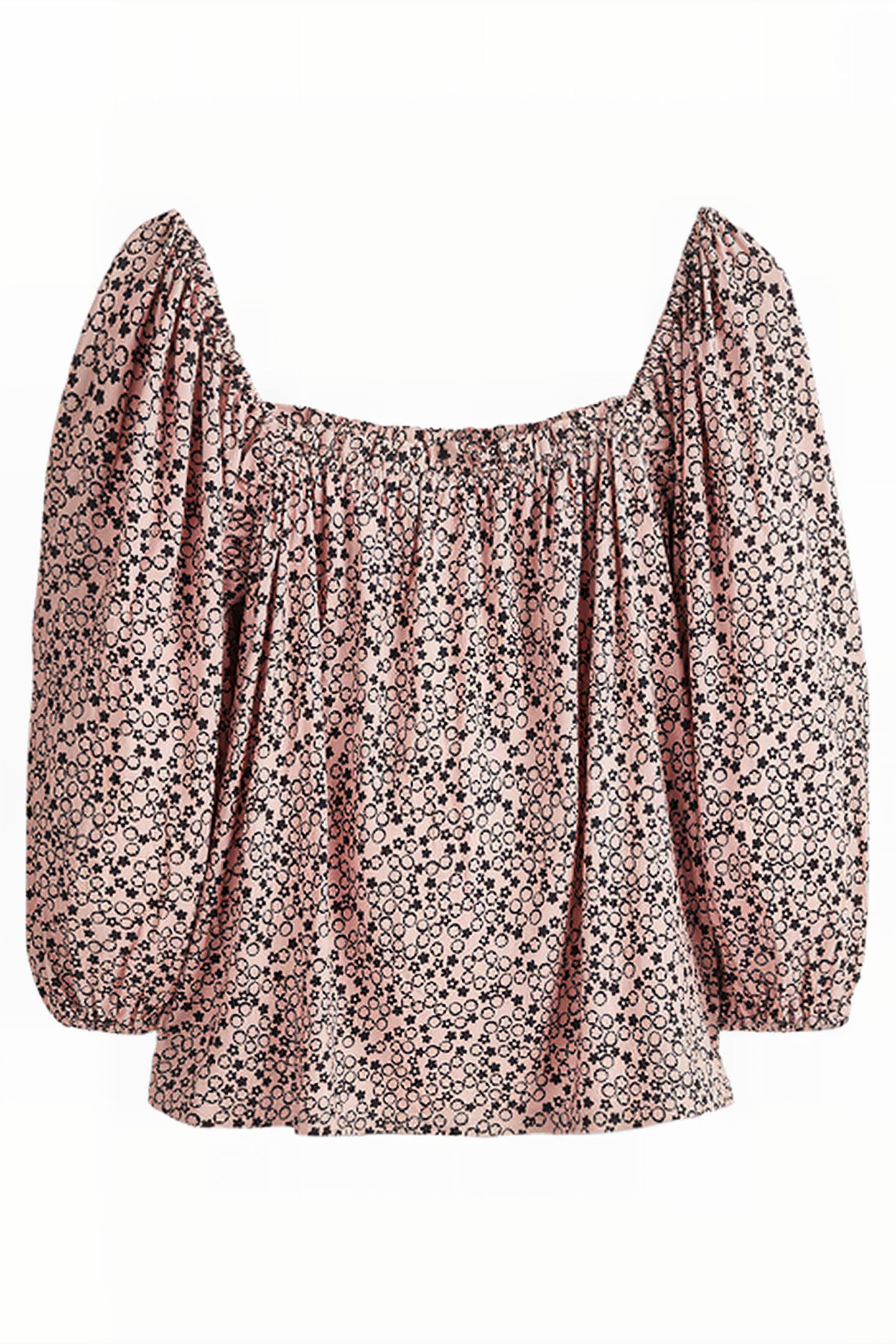 SQUARE NECK SWING JERSEY TOP PNK 5