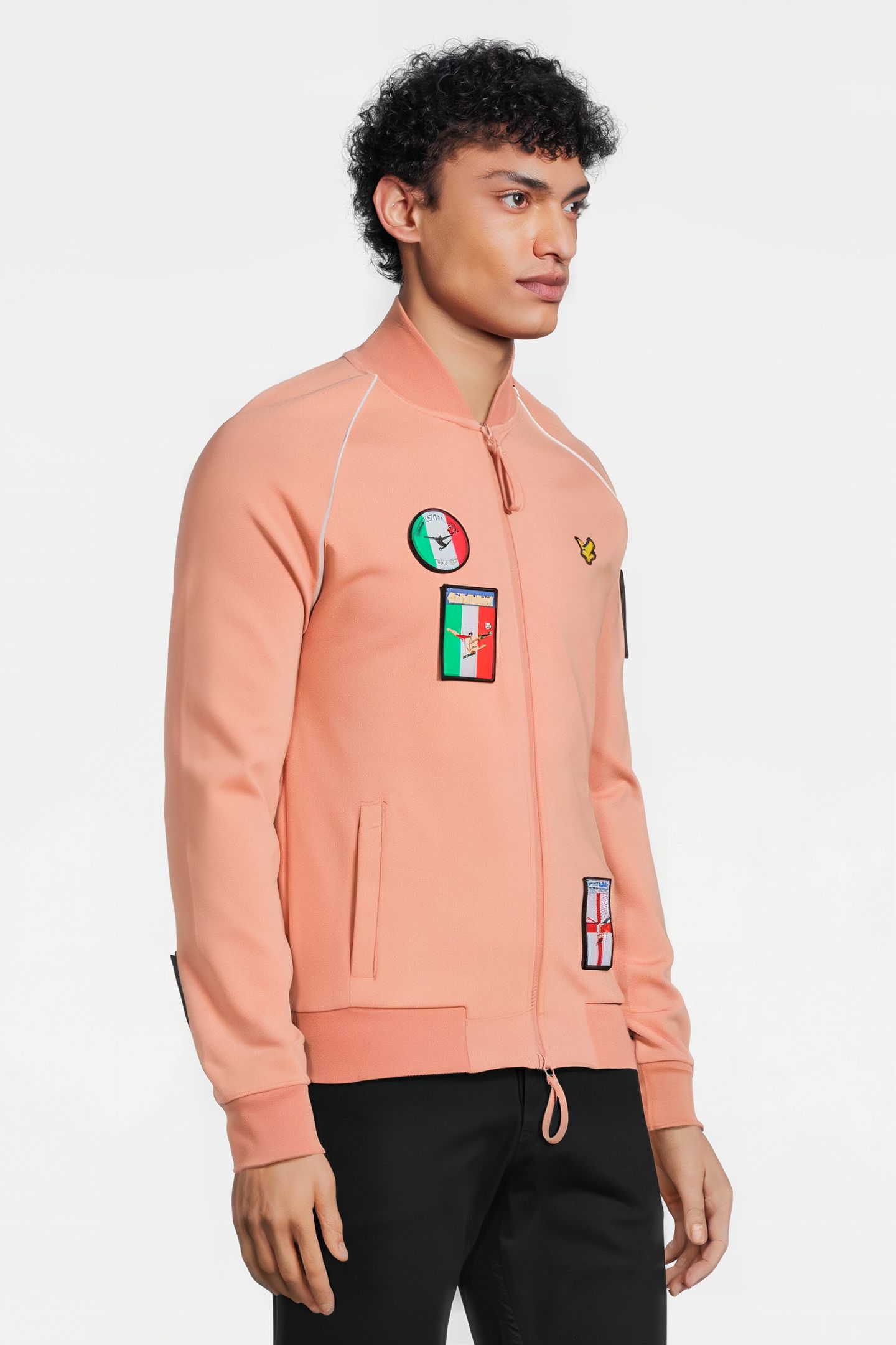 PANINI STICKER TRACKSUIT BOMBER DUSTY PINK 3