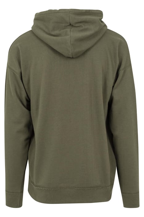 OVERSIZED SWEAT HOODY OLIVE 2