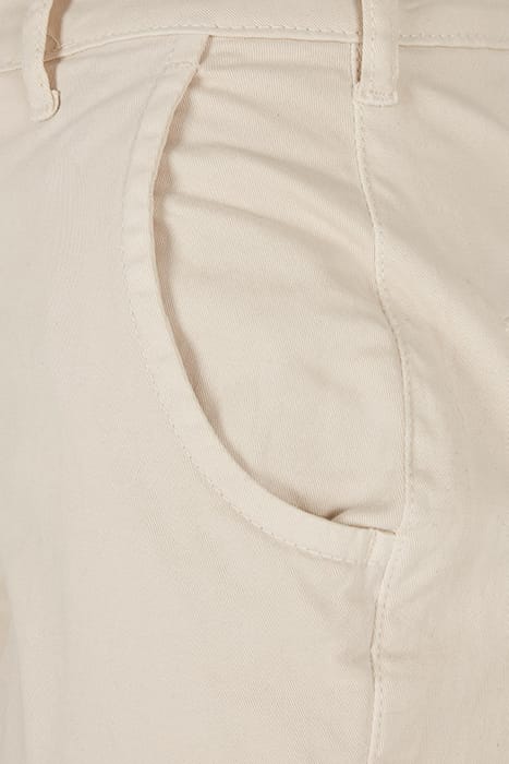 LADIES HIGH WAIST CARGO PANTS WHITESAND 9