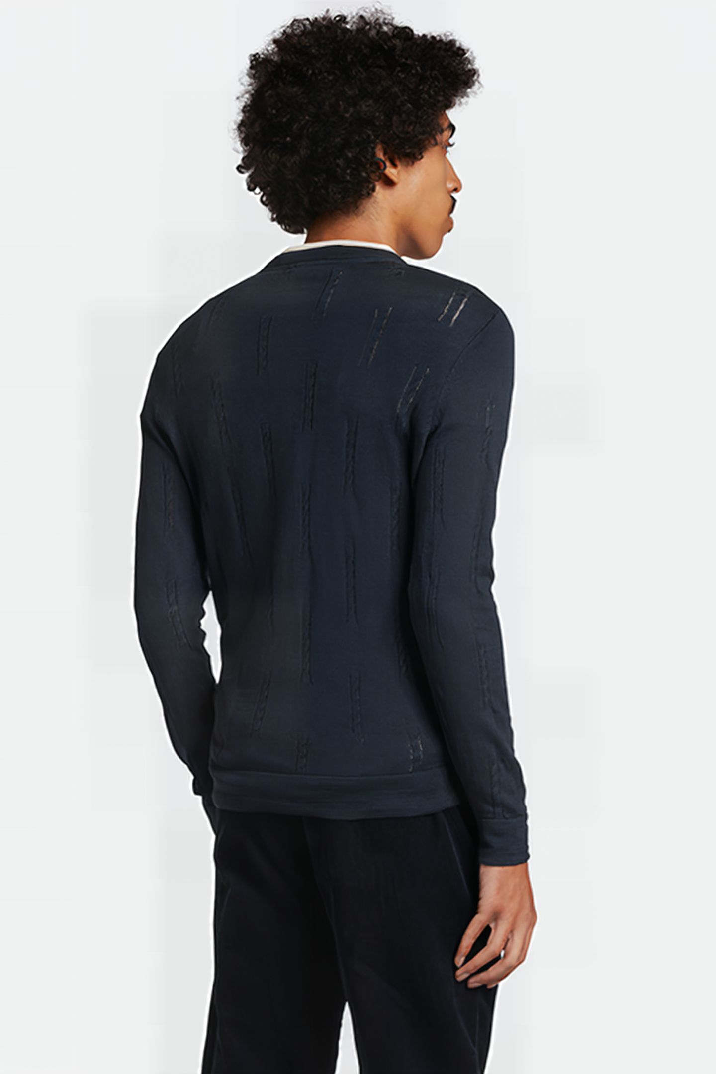 DOT CABLE CREW Z271 DARK NAVY 2