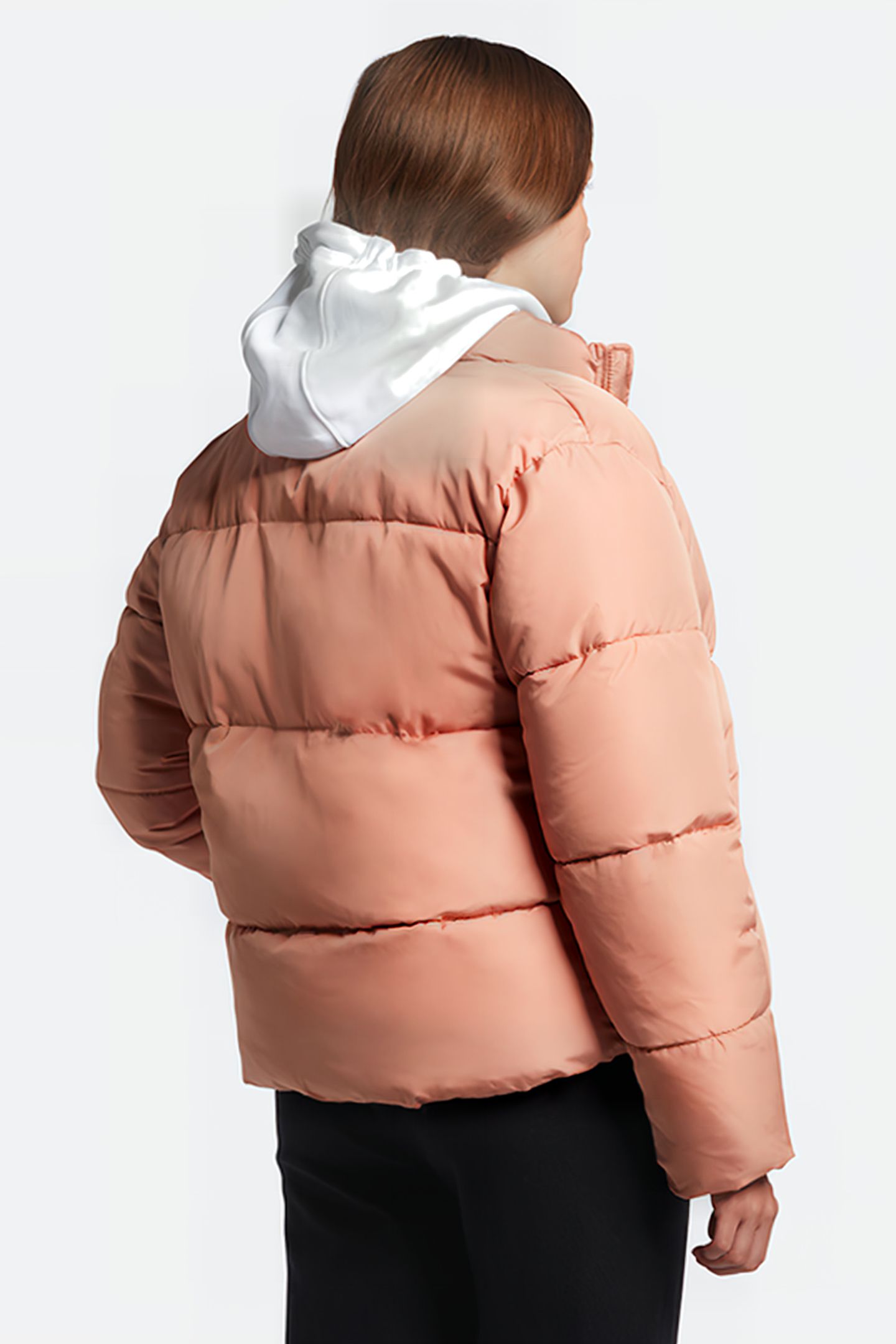 PUFFER JACKET W795 DUSTY PEACH 2