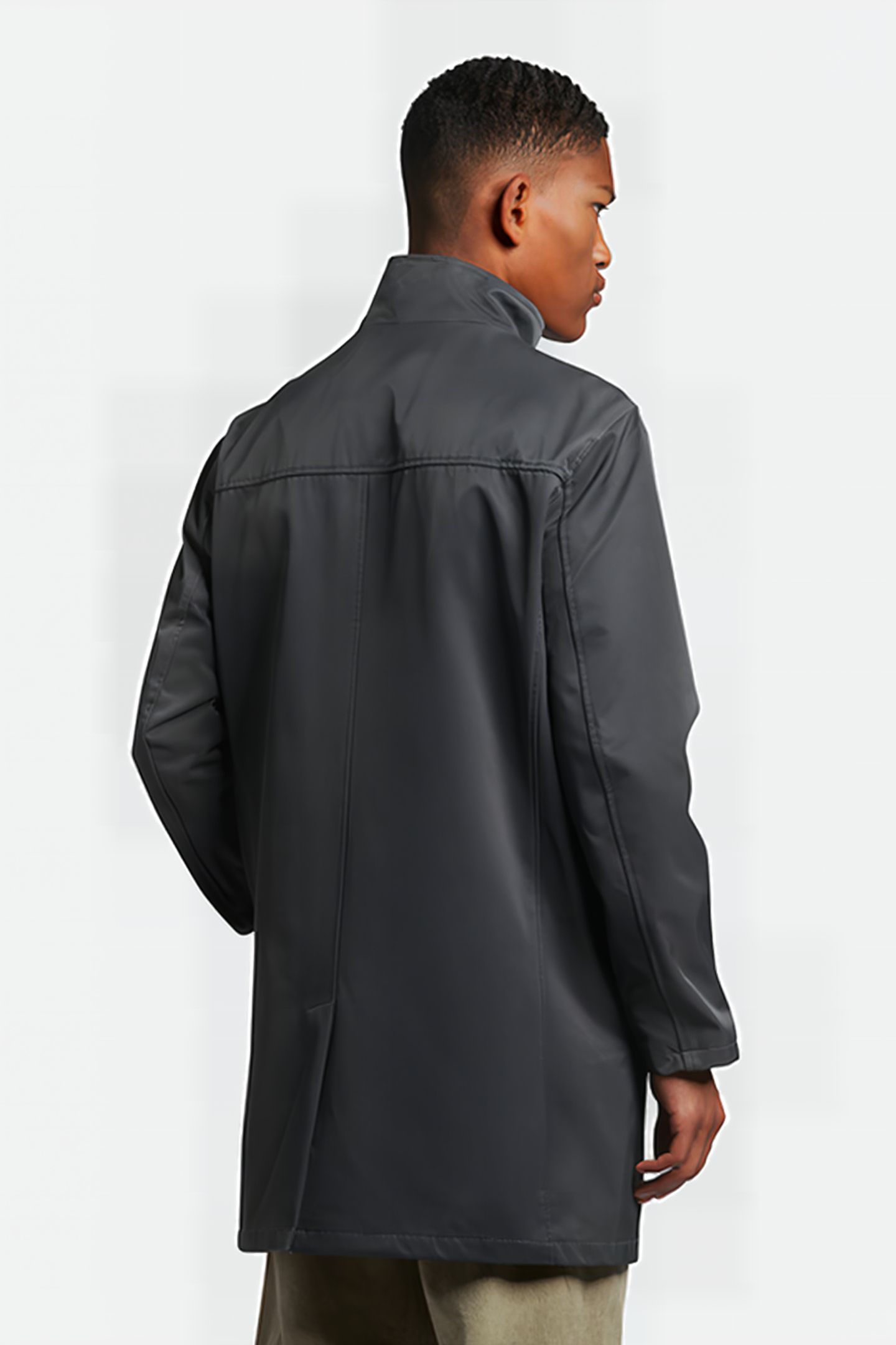 FUNNEL NECK MAC W635 GUNMETAL 3