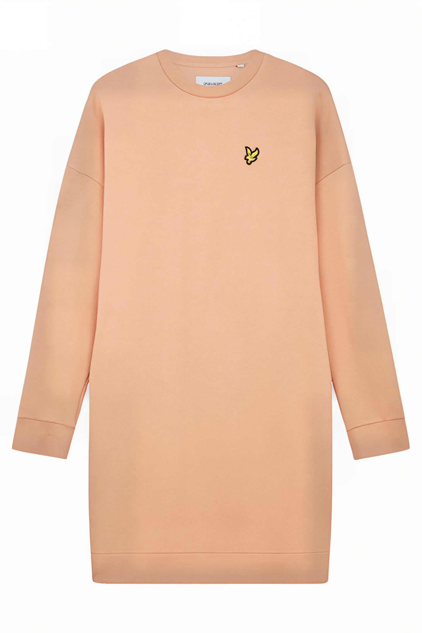 SWEATSHIRT DRESS W795 DUSTY PEACH 5