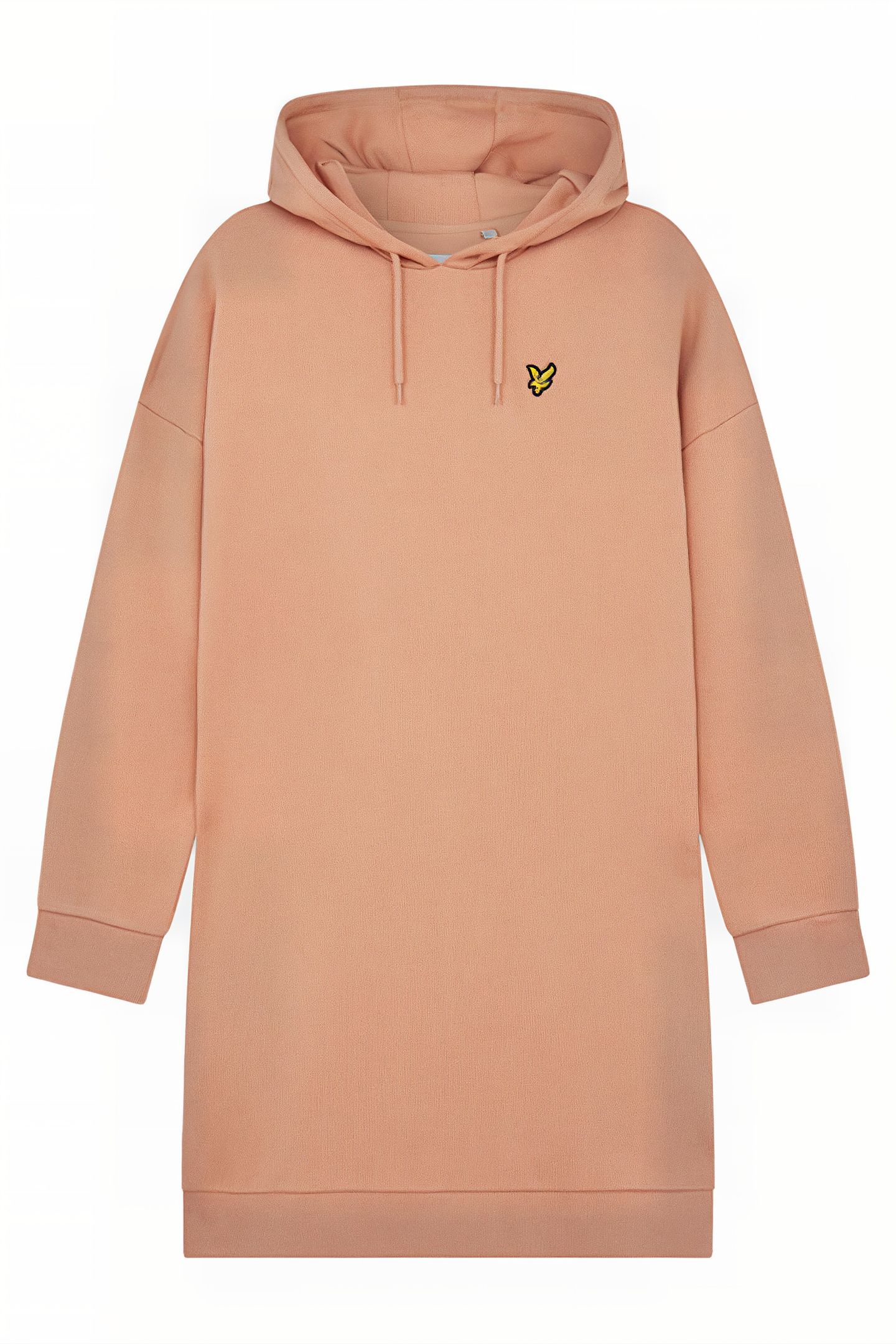 HOODIE DRESS W795 DUSTY PEACH 5