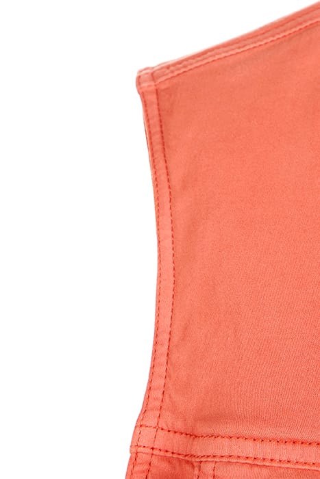 SLVS JEANS LOOK SHORT DRESS ORANGE 3