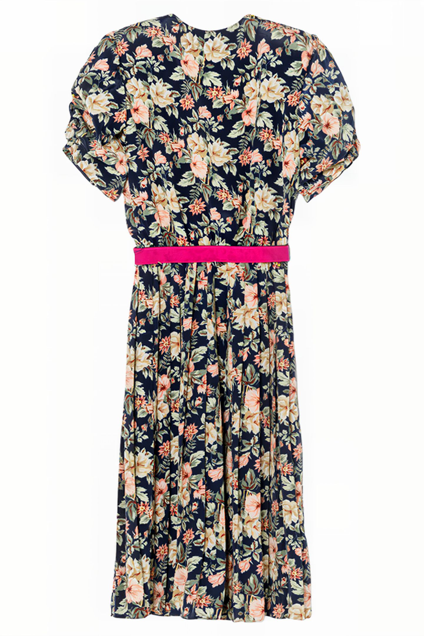 FRONT SLIT DRESS W/ BELT ASSORTED 2