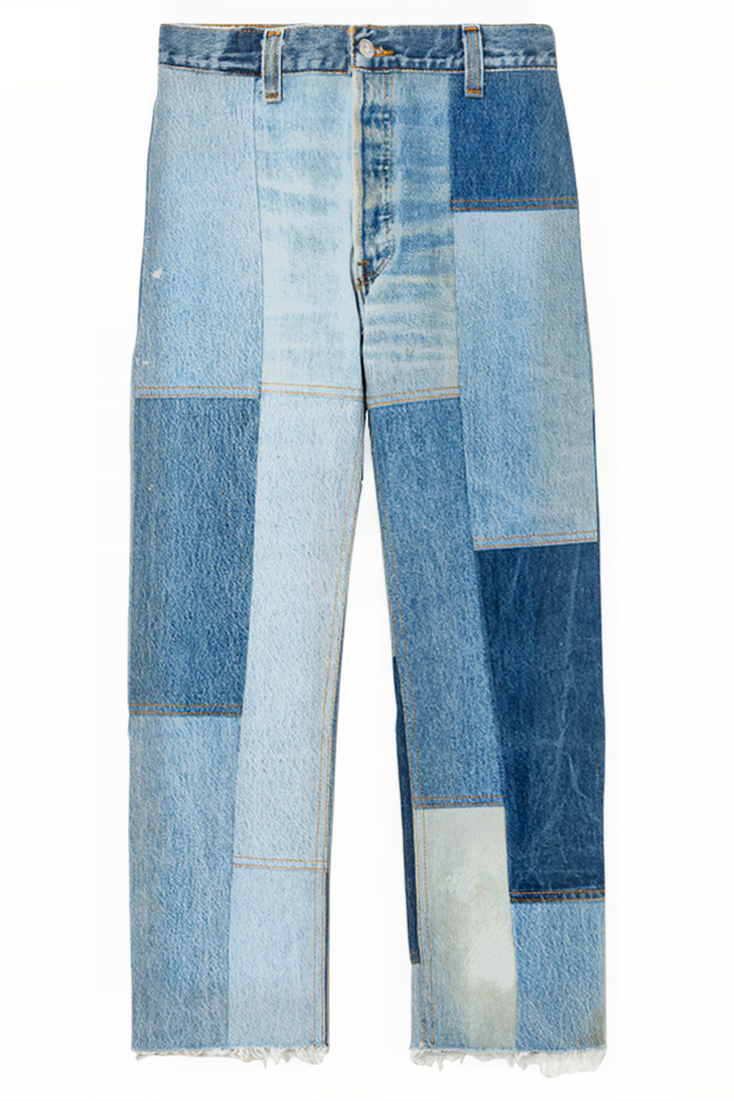 70S PATCHED JEANS INDIGO 1