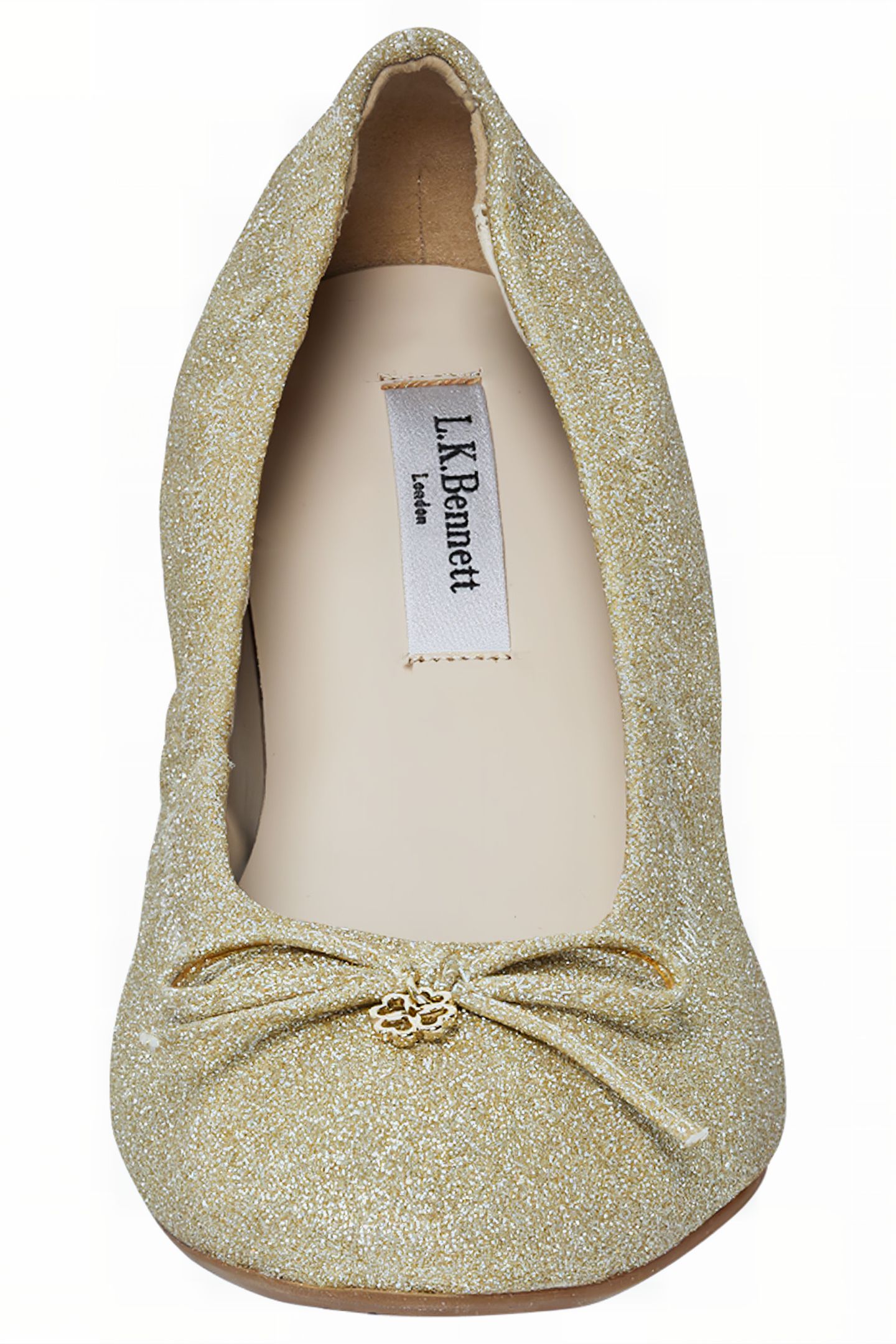 OSSIE BALLERINA SHOES GOLD 3