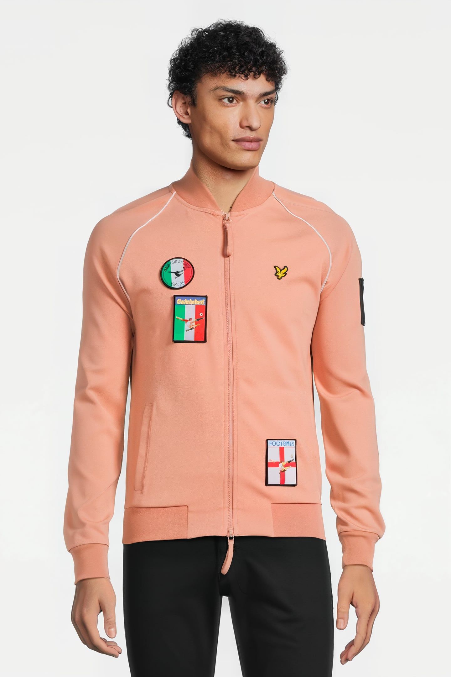 PANINI STICKER TRACKSUIT BOMBER DUSTY PINK 1