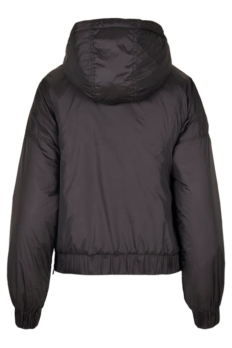 LADIES PANEL PADDED PULL OVER JACKET BLACK 10