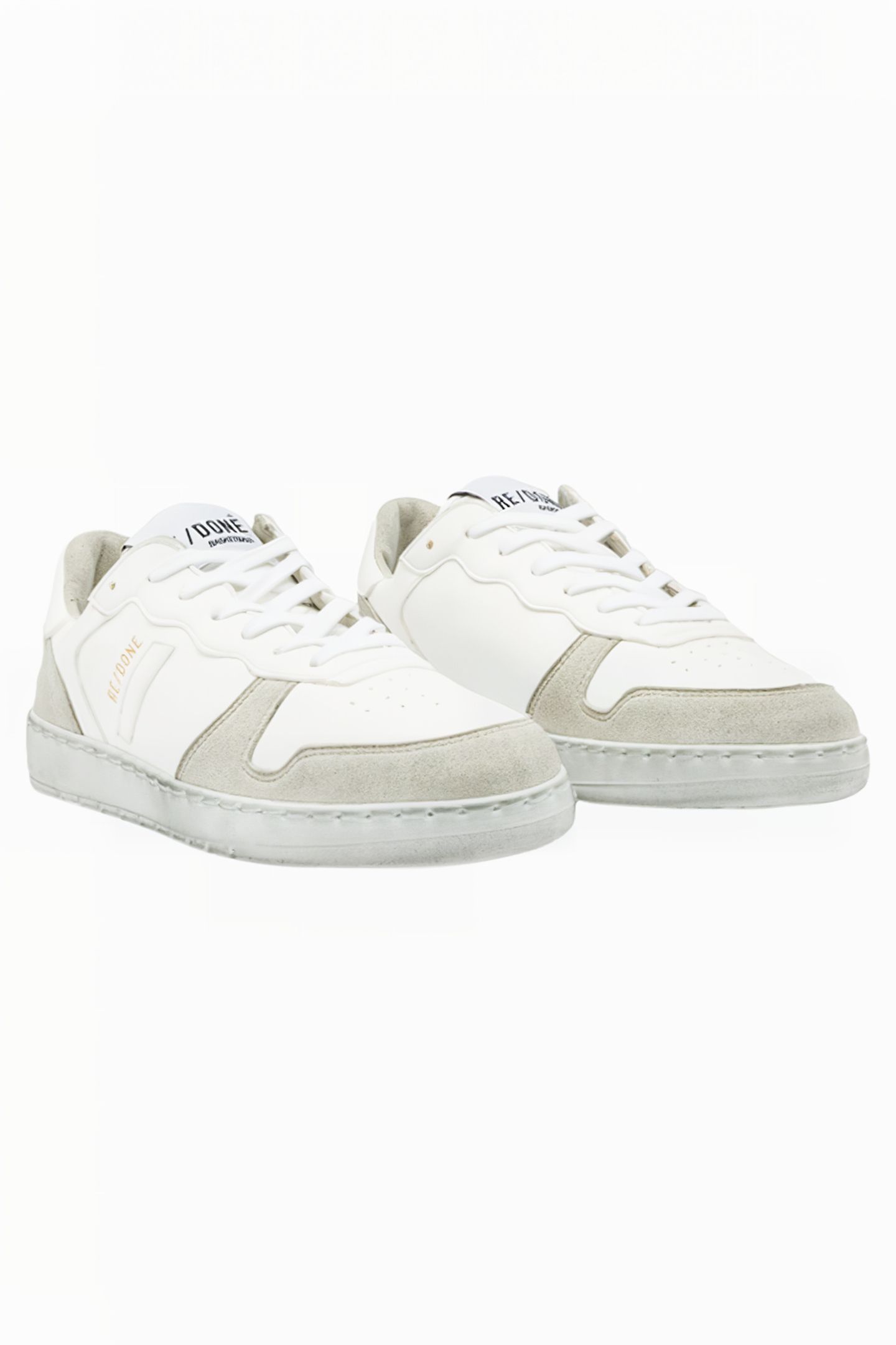 80S BASKETBALL SHOE WHITE&WHITE 2