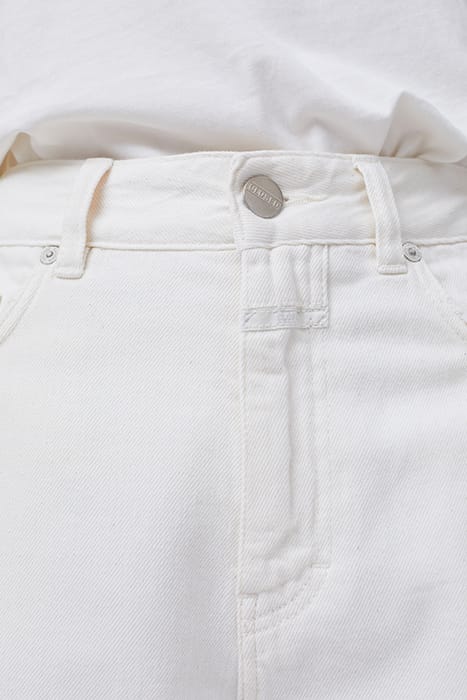 WOMEN STRAIGHT LEG SHORTS CREME 8