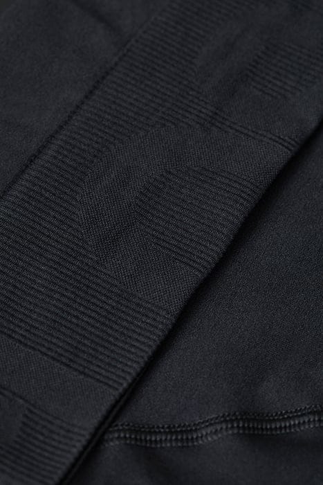 WOMEN CROPPED RAGLAN LONGSLEEVE T-SHIRTS BLACK 7