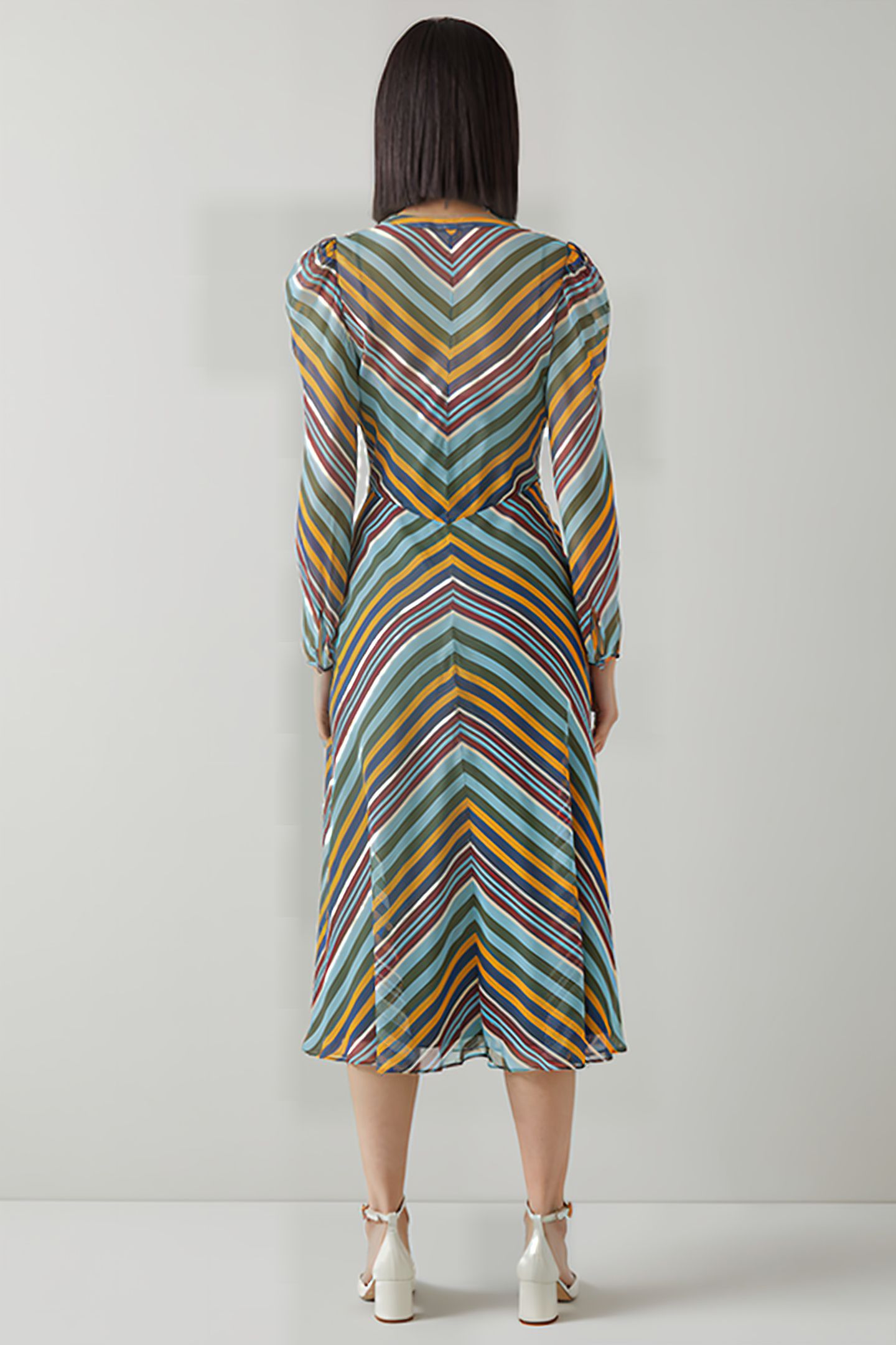 ODELIA SHIRT DRESS MULTICOLOR 2