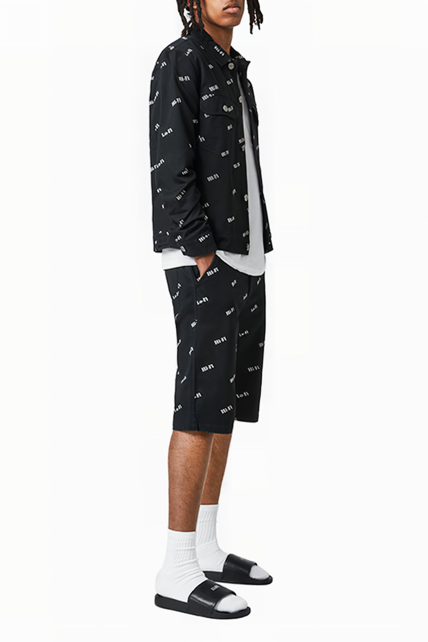 SENTA JACKET BLACK/WHITE 4