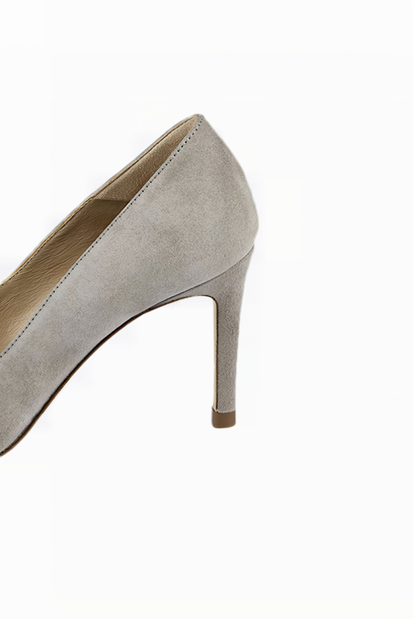 FLORET COURT HEEL PALE GREY 4