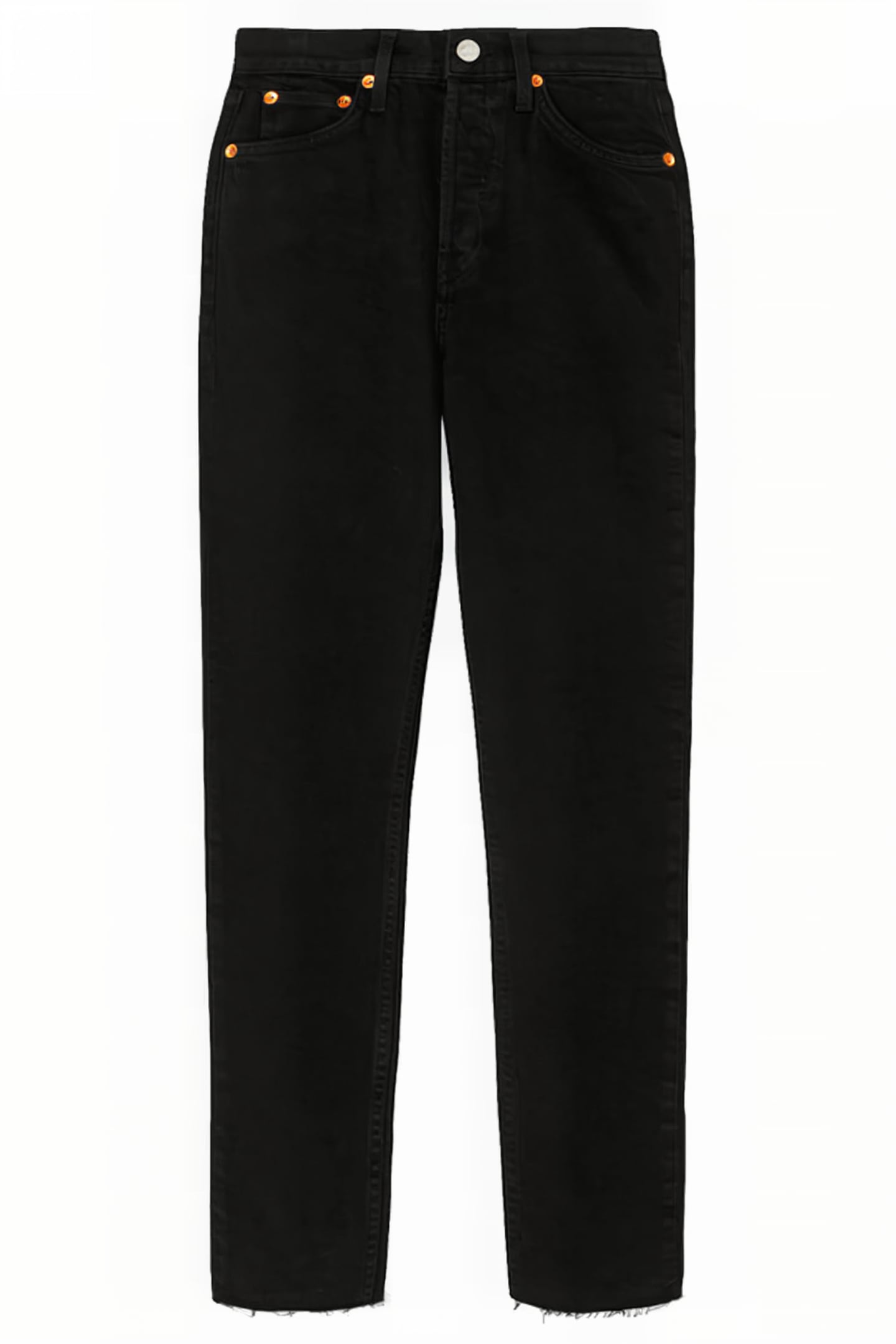 90S HIGH RISE ANKLE CROP BLACK 1