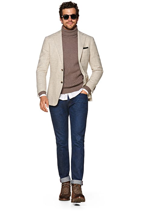 DARK BLUE 5 POCKET ALAIN JEANS 1