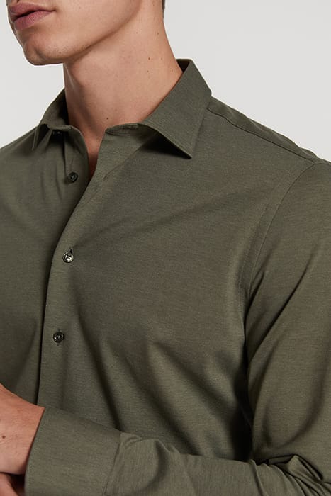 MEN PIQUE SHIRT PABLO GRAPE LEAF GREEN 6