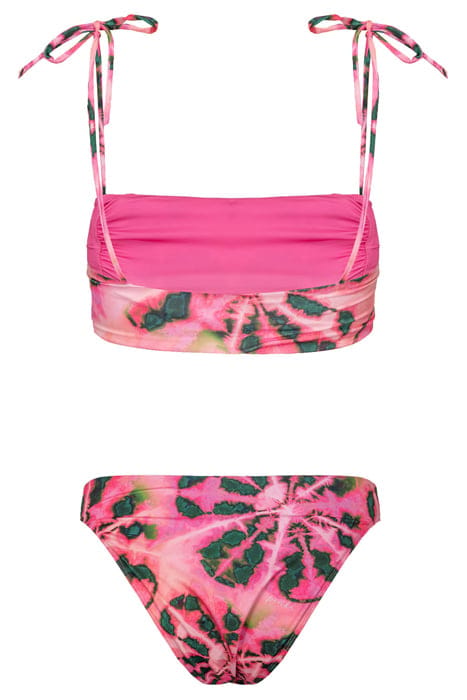 BIANCOMANGIARE BIKINI TECNO JE FUCHSIA/GREEN MULTI-COLOUR 9