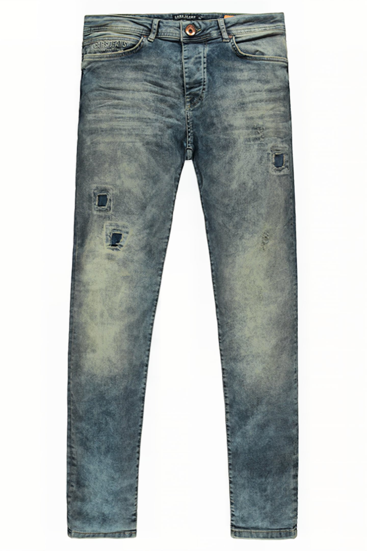 JEANS ARON SUPER SKINNY STONE USED 1