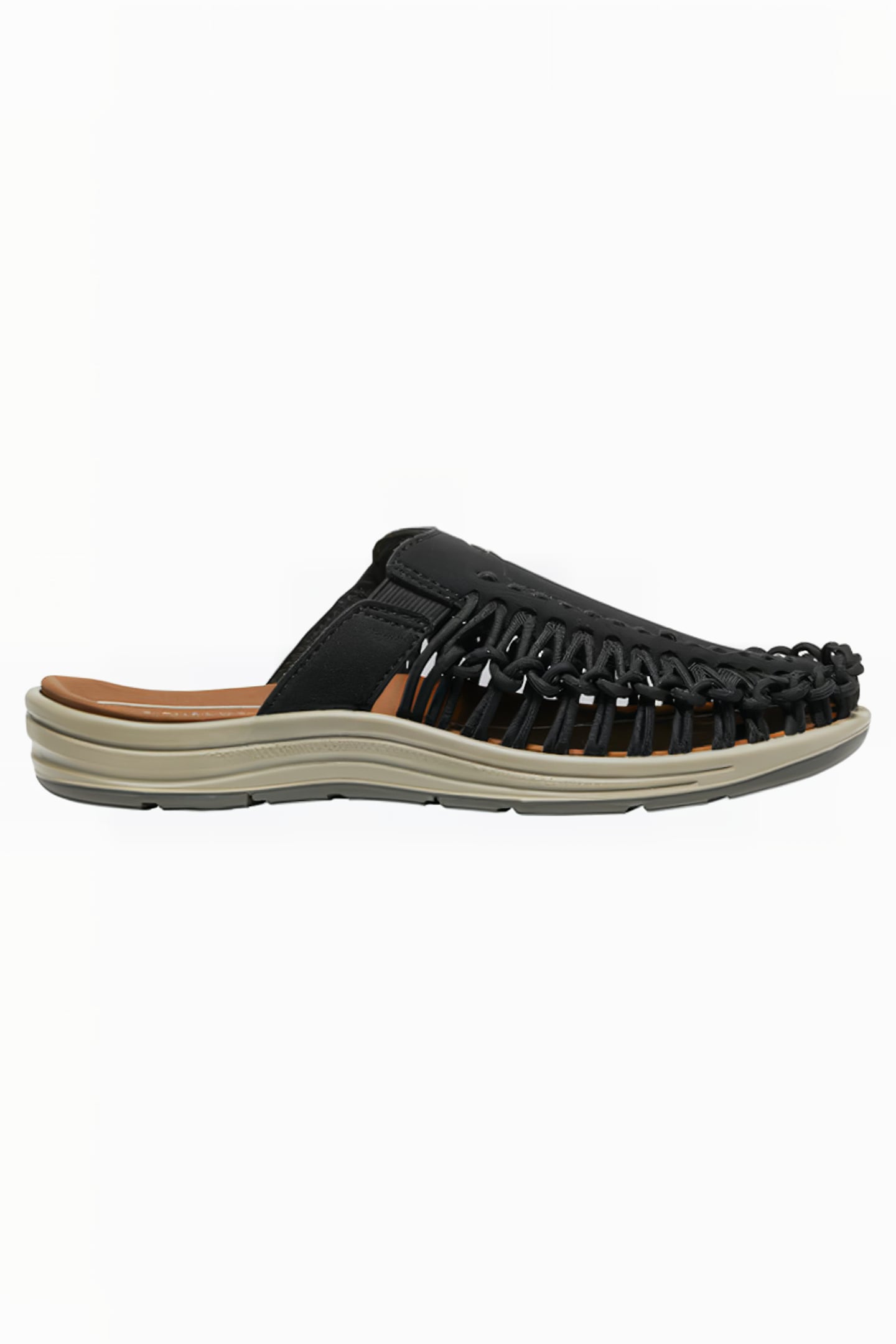 UNEEK II SLIDE BLACK/PLAZA TAUPE 1