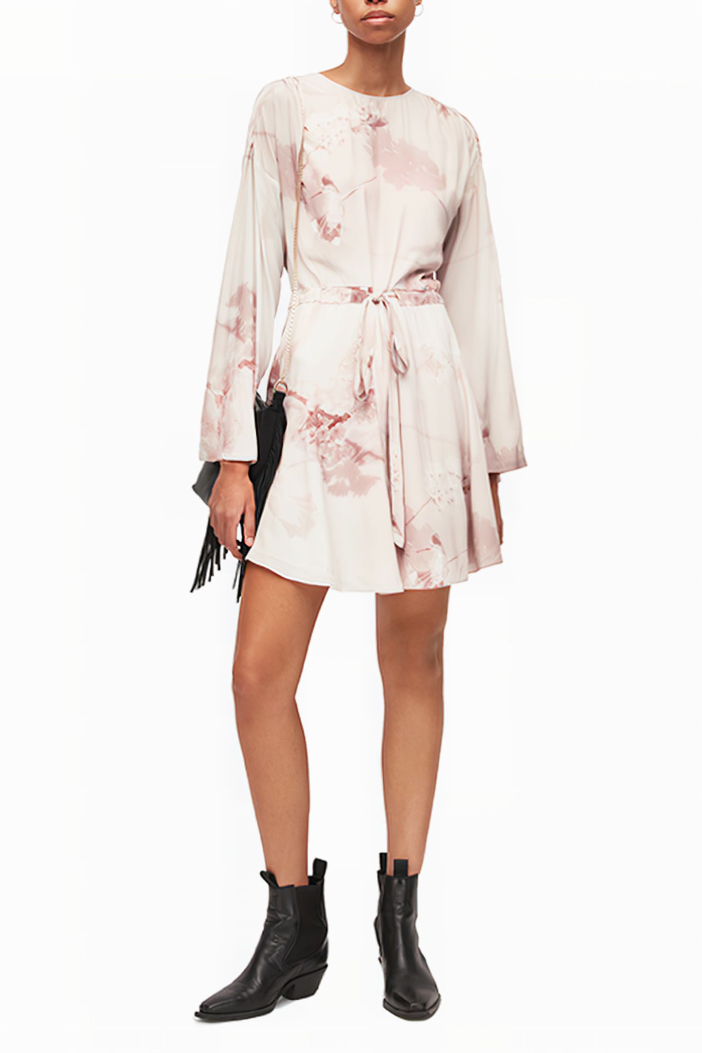 CASSANDRA UME DRESS PETAL PINK 4