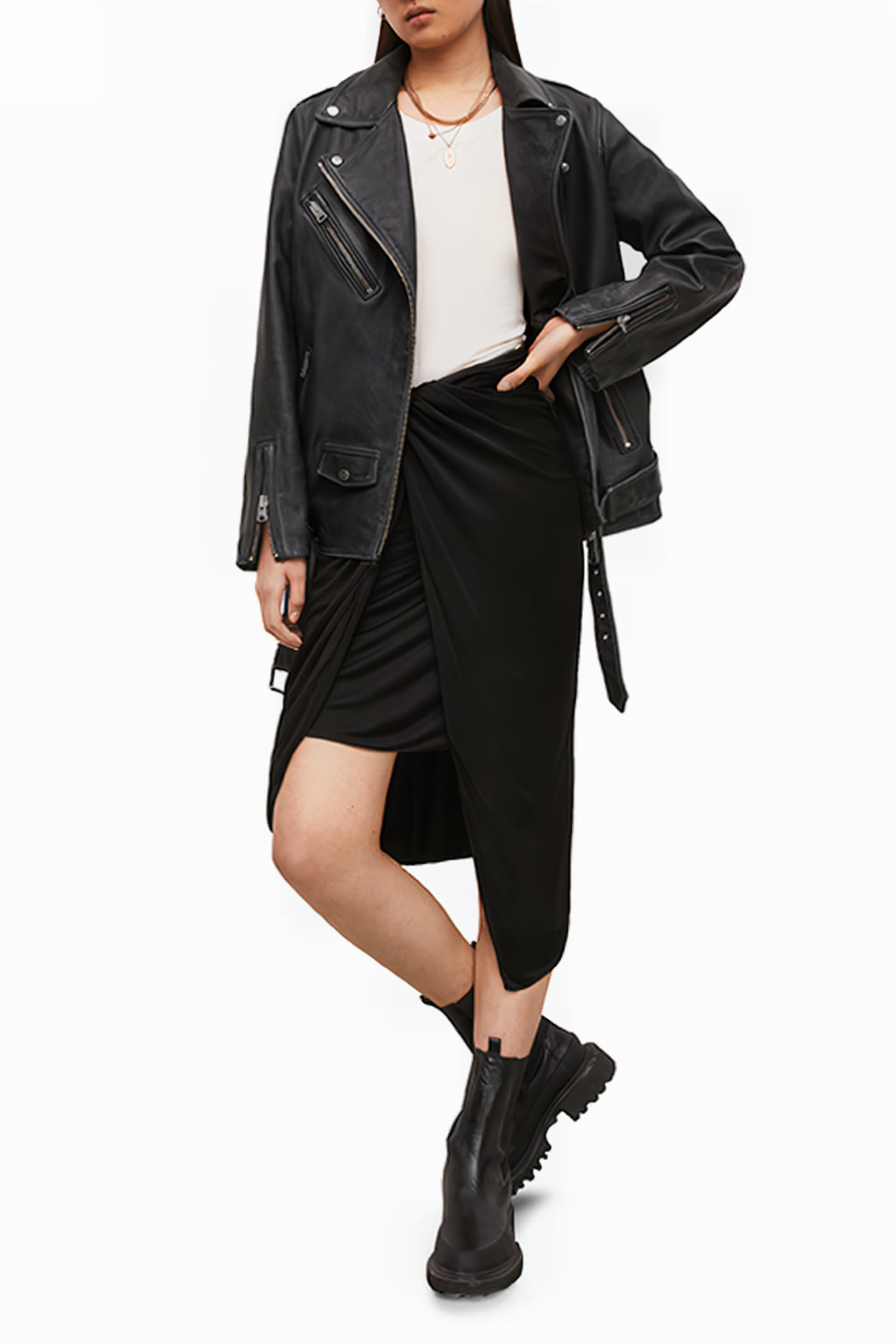 ARA SAMI SKIRT BLACK 2