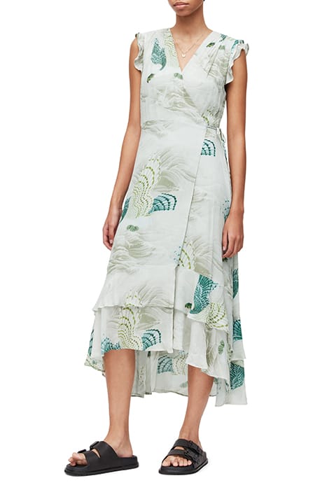 DELA NGARU DRESS SOFT GREEN 1