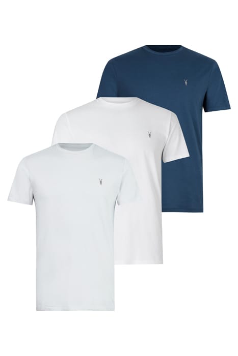 BRACE SS CREW 3 PK BLU/POWDER BLU/WHT 7