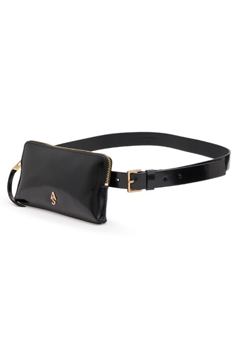 LILA AS SHINE BAG BE BLACK/WARM BRASS 1