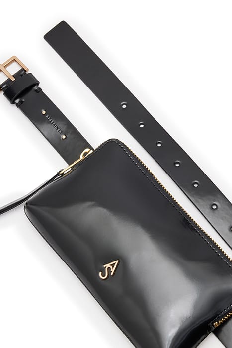 LILA AS SHINE BAG BE BLACK/WARM BRASS 3