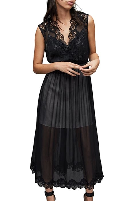 SARA DRESS BLACK/CHAMPAGNE 1