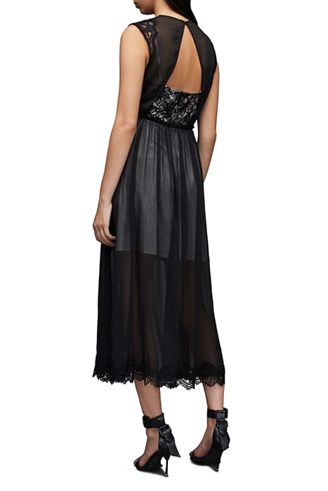 SARA DRESS BLACK/CHAMPAGNE 3