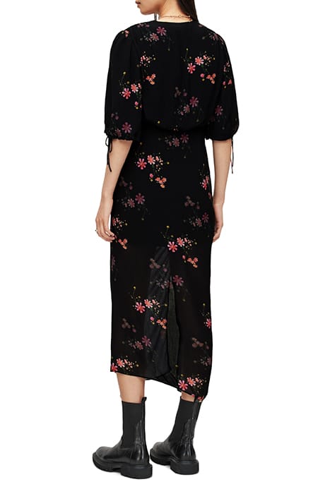 SAFIYA SOLANIO DRESS BLACK 2
