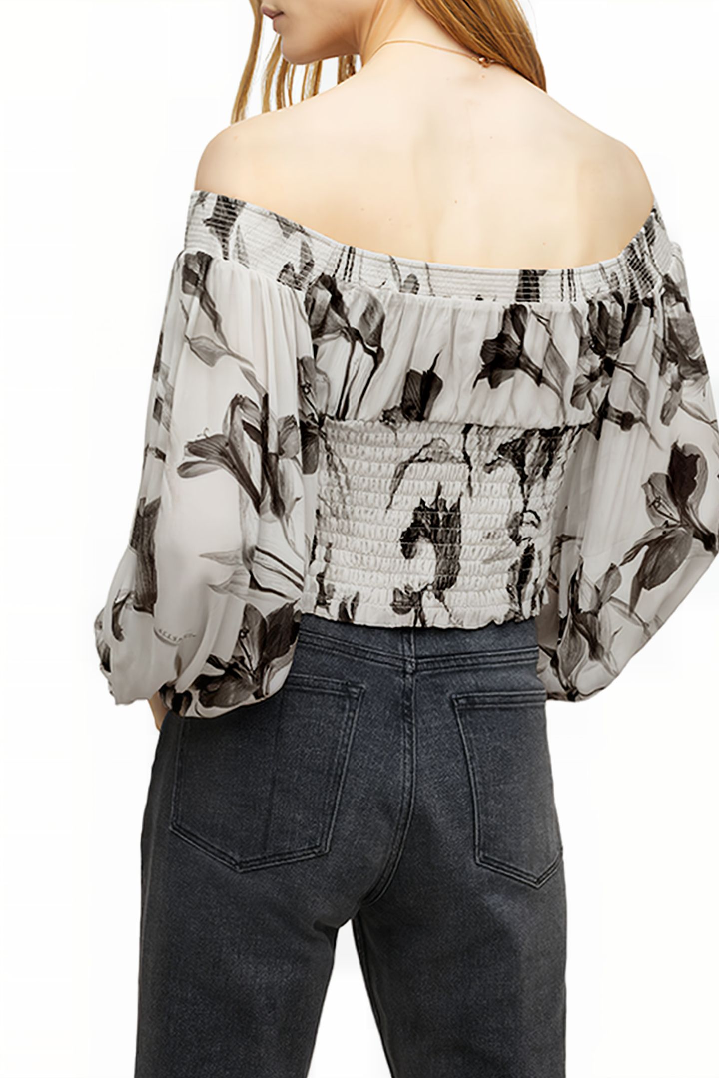TIA IRIS TOP ECRU WHITE 2