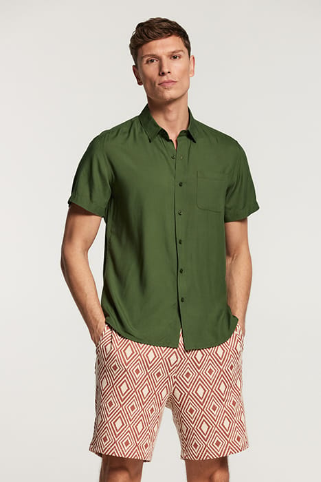 ETHAN SHORTSLEEVE SHIRT CILANTRO GREEN 2