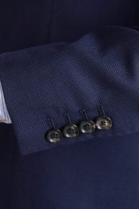 2-BTN ROUND POCKET BLAZER BLUE 9