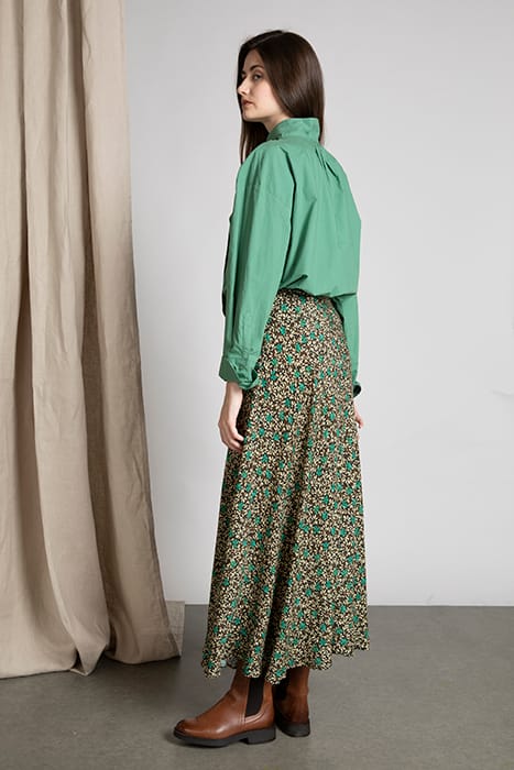 SHIRT SHAWLCOLLAR LS GREEN 3
