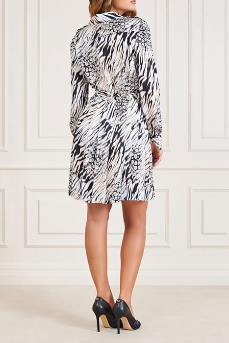 MARCIANO BY GUESS CHAIN REACTION DRESS SHADY HOLLOW PRINT 2