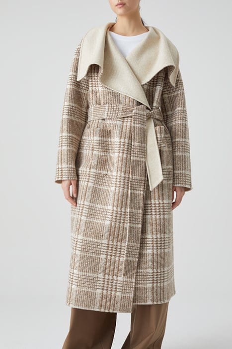 CLOSED WOMEN WOOL COAT JACKETS & COATS GOLDEN WOOD 1