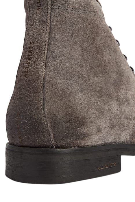 HARLAND SUED BOOT CHARCOAL GREY 7