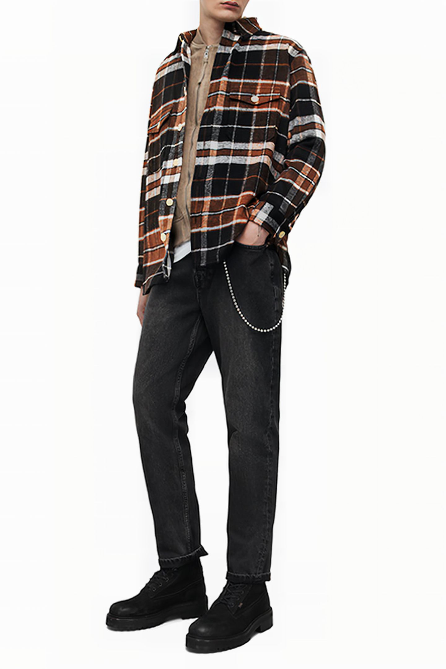 CARIBOU LS SHIRT JET BLACK 4