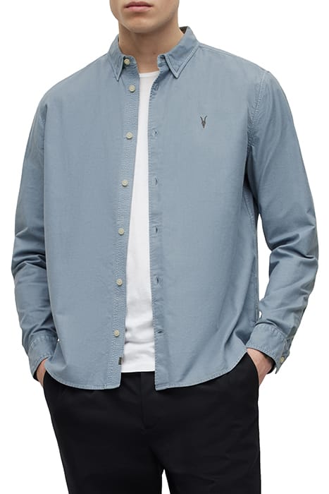 HERMOSA LS SHIRT CAMO BLUE 1