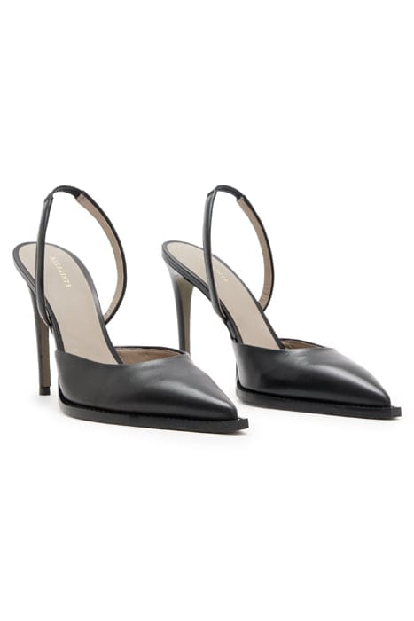 LILY SLINGBACK HEEL BLACK 1